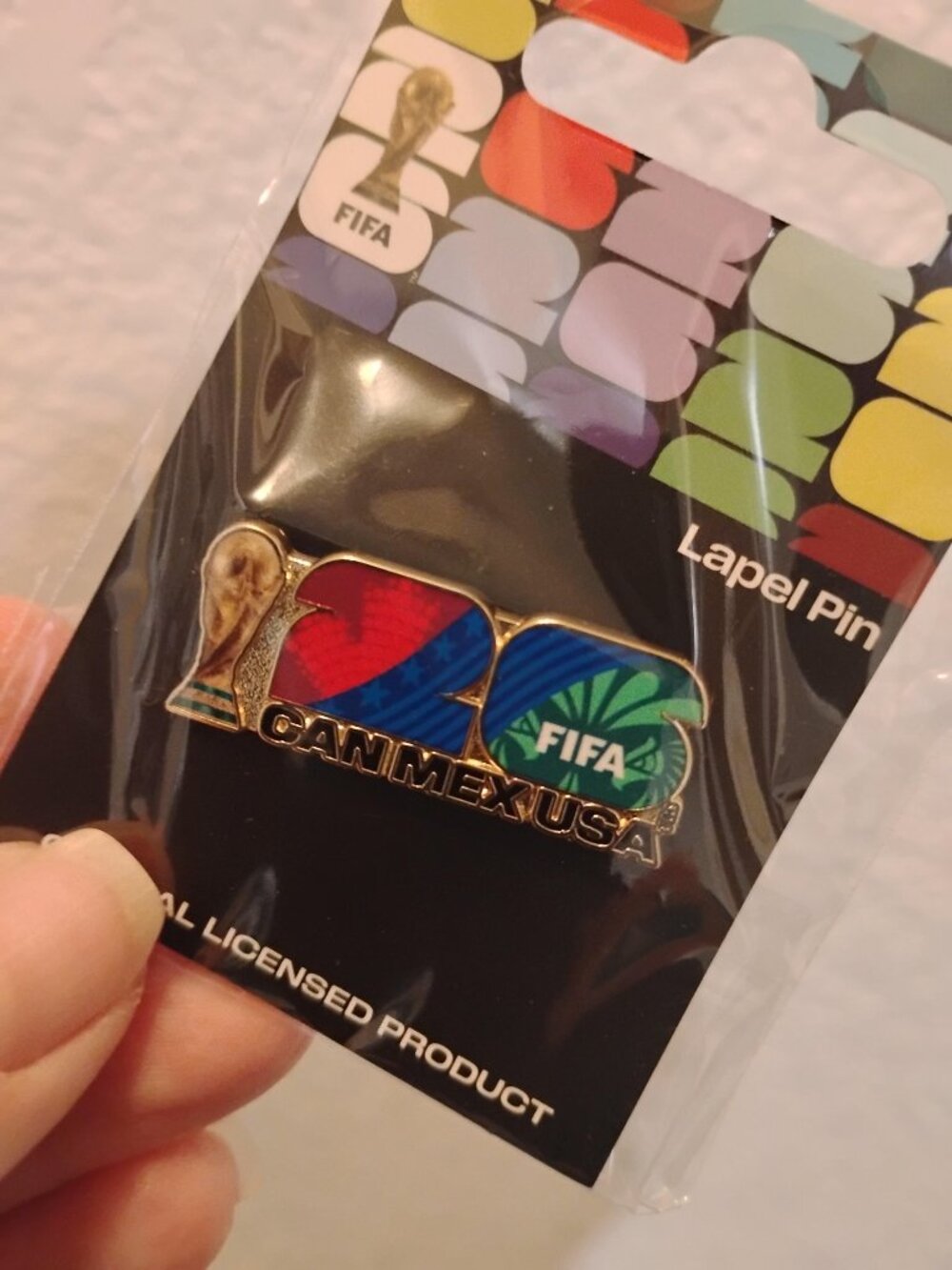 Rare FIFA World Cup Pin Featuring Host Countries